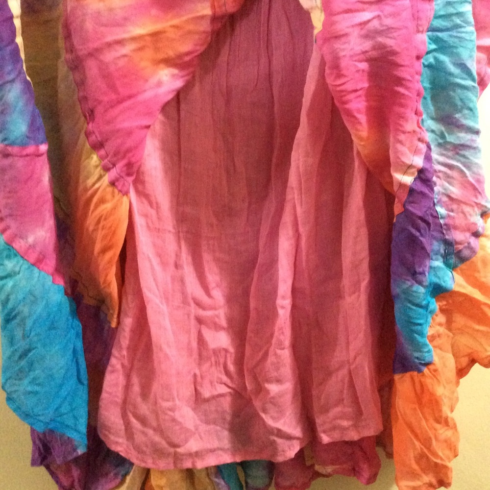 Sacred Threads free size tie dyed skirt - Picture 4 of 4